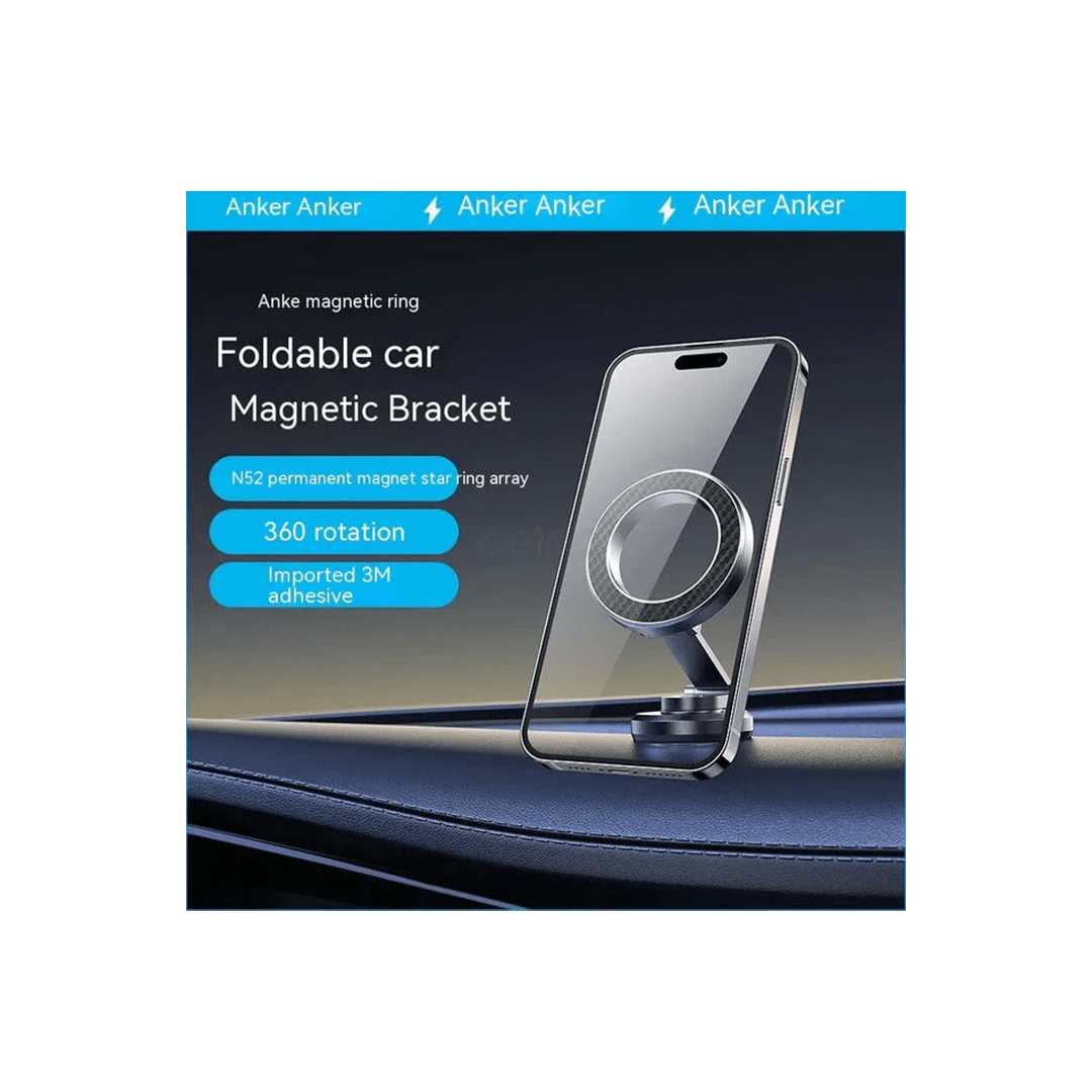 Anker Car Magnetic Bracket - Silver in Qatar Anker Car Magnetic Bracket - Silver in Qatar